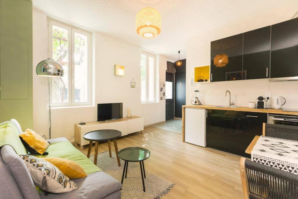 Mini Maison Studio Ancienne Renovee +Parking Avignon Buitenkant foto